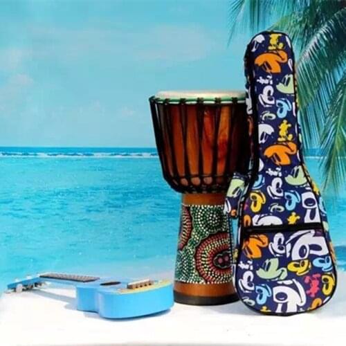 Kids beautiful gifts portable concert 23 24 ukulele bag small guitar colorful case soft gig backpack padded uku ukelele cover