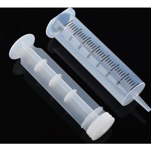 New Large Capacity 350ml Disposable Syringe Plastic Syringe Imported Pump Oil & 1m Silicone Tube