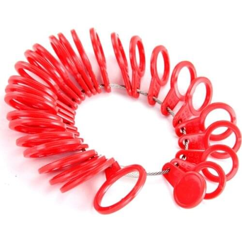 Finger Ring Sizer Gauge Stick Plastic Standard US Measuring Sizes Jewelry Tools Equipment SUB Sale
