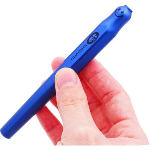 Full Aluminum Alloy Metal Smile Face Fountain Pen SY Cute Lovely Blue Fashion Writing Gift Pen Smooth Iridium 0.38/0.5mm