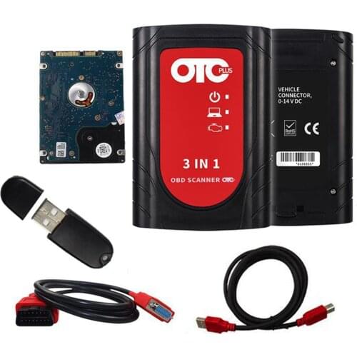 Professional OTC Scanner GTS TIS3 OTC PLUS 3 in 1 for Toyota for Nissan/Vol Diagnostic Programming Tool Support Multi-Languages