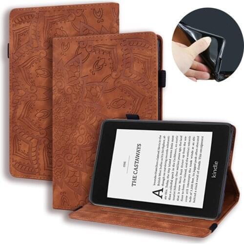PU Case For Amazon Kindle Paperwhite 4 3 2 1 10th Fire HD 10 2017 10.1 Case HD 8 8.0 2015 2016 2017 2018 2020 Cover Case