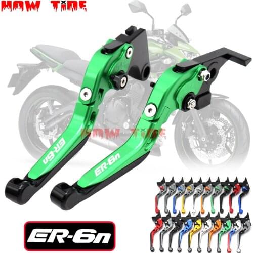 CNC Motorcycle Brakes Clutch Levers For KAWASAKI ER6N ER-6N 2009 2010 2011 2012 2013 2014-15 Accessories