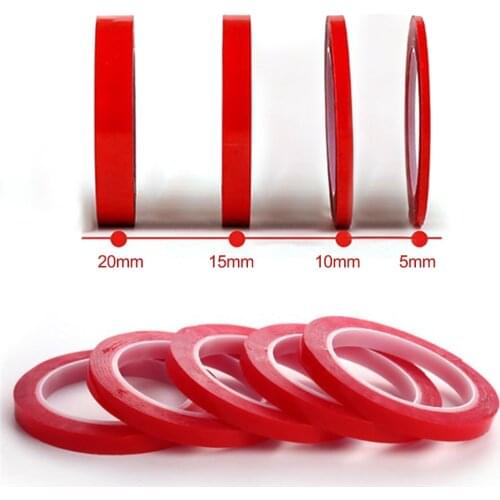 Acrylic Double Sided Adhesive Sticker 20mm 3 Meters Car Auto Tape Heavy Duty Mounting Tape Clear Weatherproof Outdoor Tape