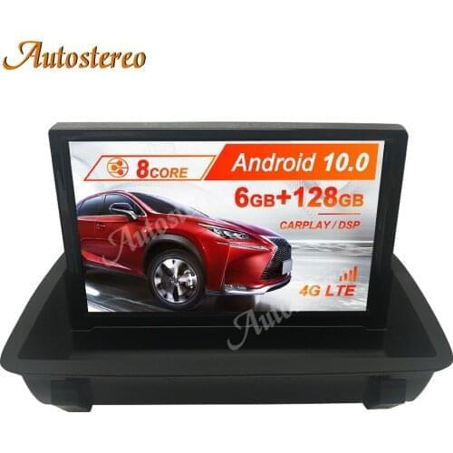 For Audi A1 2010-2019 Android 10.0 128GB 4G LTE Radio Car GPS Navigation Radio Tape Multimedia Player HeadUnit Auto Stereo IPS