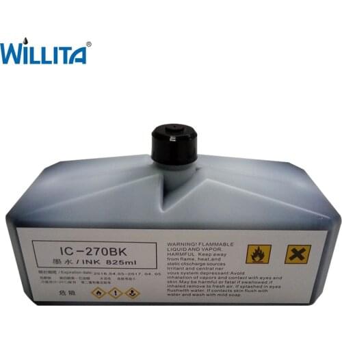 One carton Alternative black ink for printers of DOMINO IR-270BK/236BK/291BK