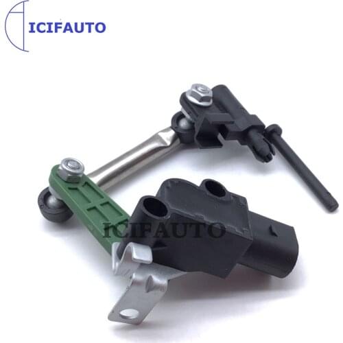 7P0616213 7P0 616 213 Front Left Headlight Level Sensor With Poles For Volkswagen Touareg 7P5 7P6 3.0 3.6 4.2 V6 TDI