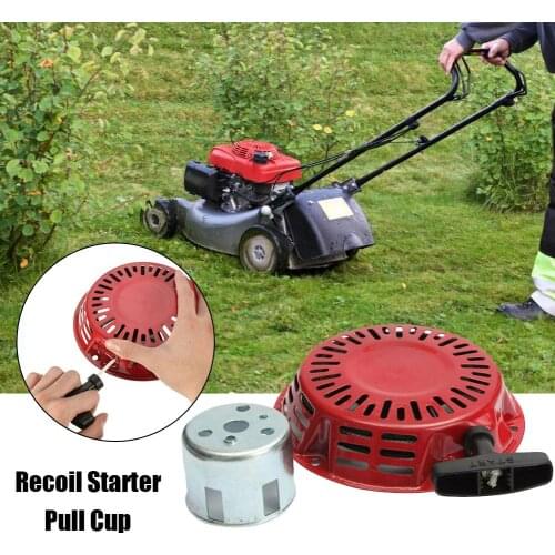 Lawn Mower Engine Motor Replace Recoil Starter With Start Cup Fit For Honda Gx120 Gx160 Gx200 Generator 4/5.5/6.5hp