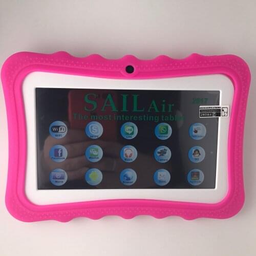 Education tablets learing machine dual camera quad-core game pre-installed hot sell popular gift for kids 7 inch SAIL Air tab