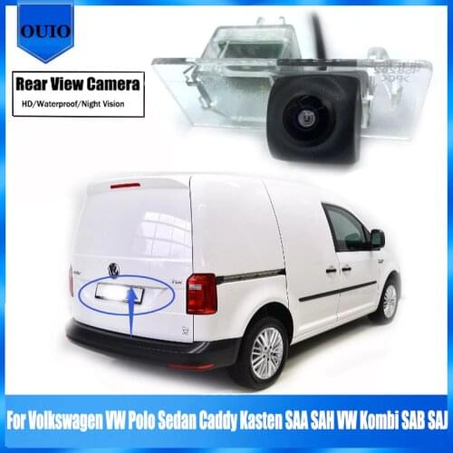 HD Rear View Camera For Volkswagen VW Polo Sedan Caddy Kasten SAA SAH VW Kombi SAB SAJ Night vision Parking Reversing Camera
