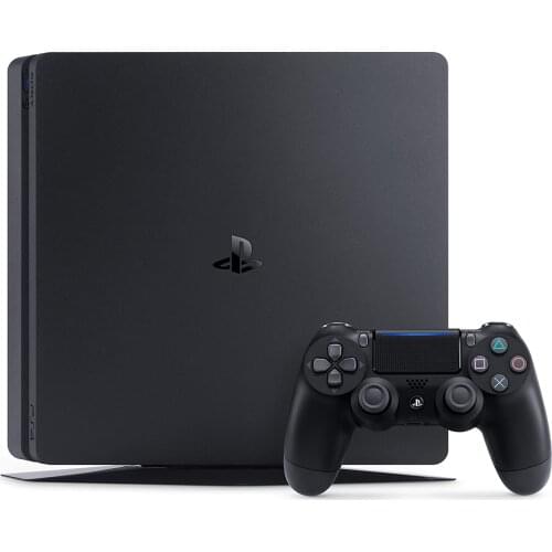 PlayStation 4 Slim 1TB Console 1TB hard drive for all of the greatest games TV music and more Vibrant HDR gaming