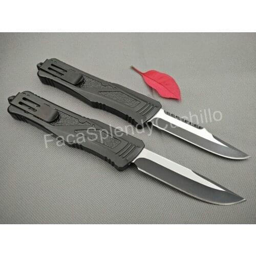 Mict Heavy Armor Comb Drop Blade Dual Action Tactical Rescue Pocket Folding Knife Hunting Fishing EDC Survival Tool Knives