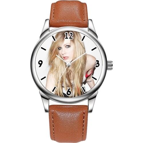 Custom Brand Logo Watch Photo Printing Watches Leather Wterproof Men Print Picture on Watch Dial Custom Made Reloj De Hombre