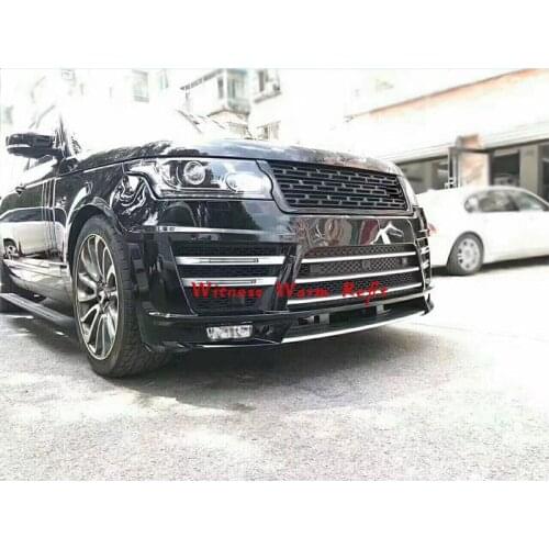 PP Unpainted Car body kit Front bumper Rear bumper Round eyebrows For Land Rover Range Rover Car styling 14-17