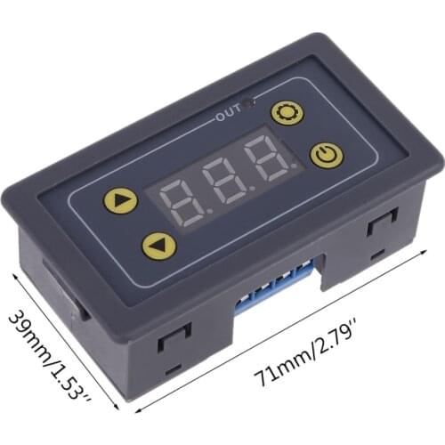 DC 5V 12V 24V AC 110V 220V Delay Time Relay Module Timing Cycle Timer Control