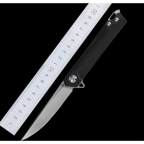 MIKER flipper folding knife D2 pocket knife G10 Handle Utility outdoor Camping hunting knife Survival Tactical knives EDC