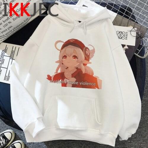 Genshin Impact hoodies women Korea streetwear hip hop women pullover harajuku graphic