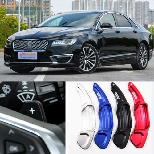 For Ford Lincoln MKZ 2013-2019 Car Accessories Aluminum Steering Paddle Shifter Extension Car-Styling