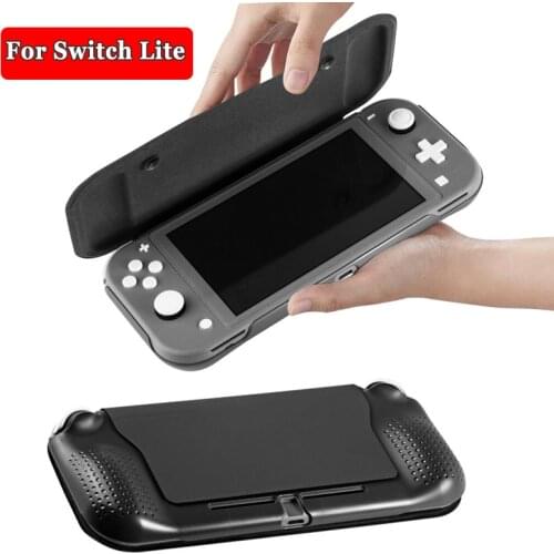 PC Protection Cover Leather Protector Case for nintend Switch Lite TPU Transparent Soft Shell Crystal Console Control
