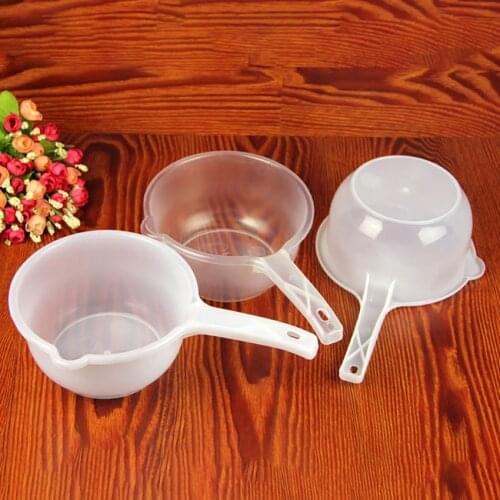 1Pc 1.5L Long Handle Water Ladle With Spout, Kitchen Cooking Tools Water Scoop, Anti-slip Bottom Bathroom Shower Water Spoon