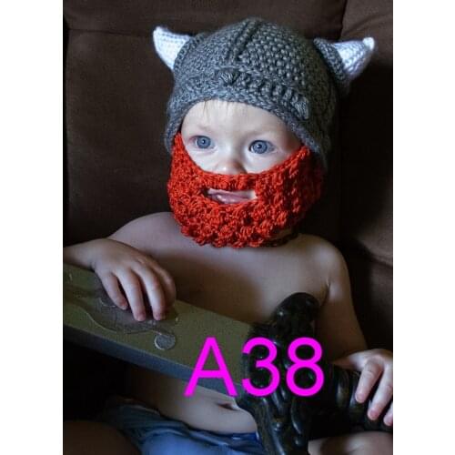 100pcs/lot Crocheted Lumberjack Beard Baby Infant Toddler Child Hat in ANY COLOR, Hilarious Baby Shower Gift! free shipping