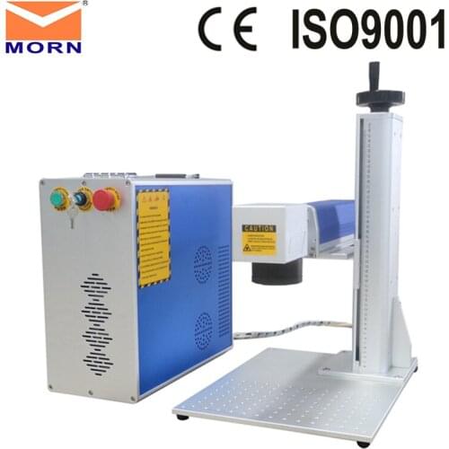 30W portable small fiber laser marking machine metal laser marker machine for gold silver metal engraving