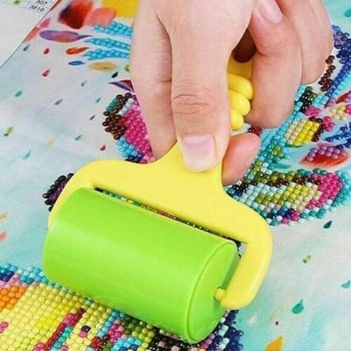 5D Diamond Painting Roller Plastic Rubber Roller DIY Craft Clay Flattening Pressing Smoothing Tools HY99