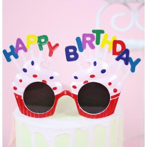 6pcs/lot Child Birthday Gift Plastic Glasses For Funny Party Concert Play With Friends Novelty Funny Gifts 2020 New Hot Sale