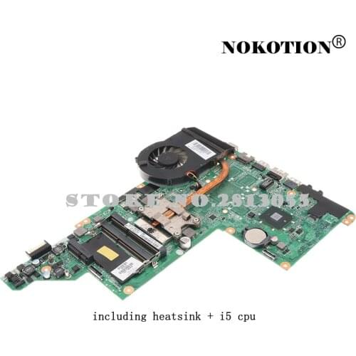 630281-001 603644-001 DA0LX6MB6H1 For HP dv6-3000 With heatsink +i5 cpu replace 603939-001 631082-001 595133-001 631081-001