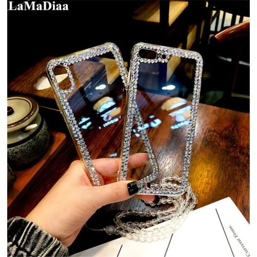 For iphone 11 12 Pro Max For iphone X XS Max XR 8 Plus 7 Plus Case Luxury Rhinestone Diamond Case For iphone 5 5S 6 6S Plus Case