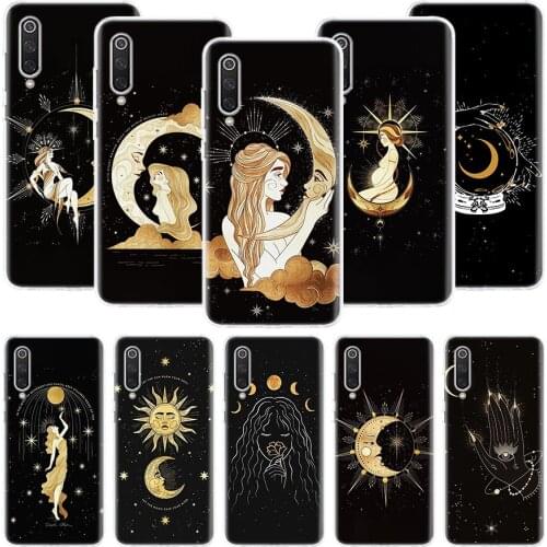 Witches Moon Tarot Mystery Totem Phone Case For Xiaomi Redmi Note 10 9 8 Pro 9S 8 8T 7 6 5 6A 7A 8A 9A 9C 4X S2 K20 K30 Art Cove