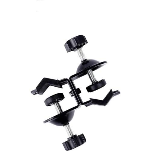 Double Heavy Duty U Clip C Clamp Twin For Photo Studio Light stand For Photography Studio Flash Shooting Accessories