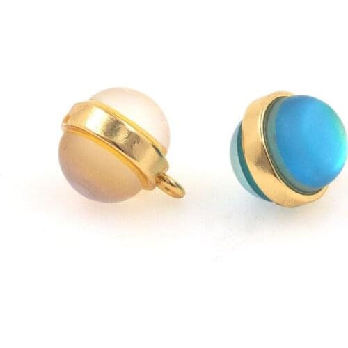 Round Beads,Cubic Zirconia Beads,Shambhala Beads,Round Spacer Beads,DIY Jewelry Making Accessories 9.6x11.8x9.1mm