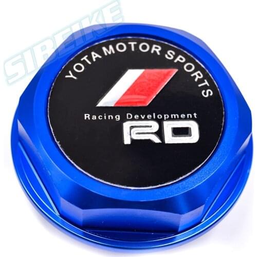 Car Modified Racing Oil Tank Cover Cap Aluminum Engine Oil Filler Cap For Toyota