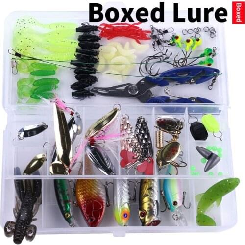 NEWUP 26pcs/set Fishing Wobblers Fishing Lures Different Colors Hard Baits Lifelike Fake Fishing bait for Fishing tool