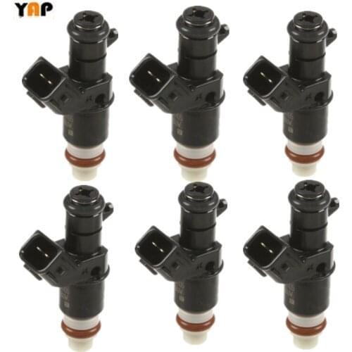NEW FUEL INJECTOR (6) FIT FOR HONDAAccord Odyssey Pilot Ridgeline 3.0L 3.2L V6 16450-RCA-A01 2003-2012