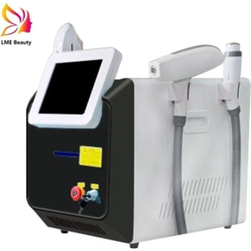 Portable Megneto IPL OPT SHR Elight hair removal machine with R&F ND YAG 1064 tattoo remove Multifunctional beauty Machine