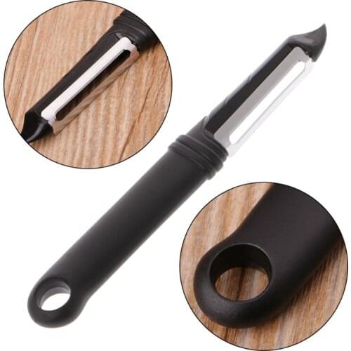 Kitchen Gadget Tool Vegetable Fruit Peeler Citrus Stainless Steel Blade Cucumber