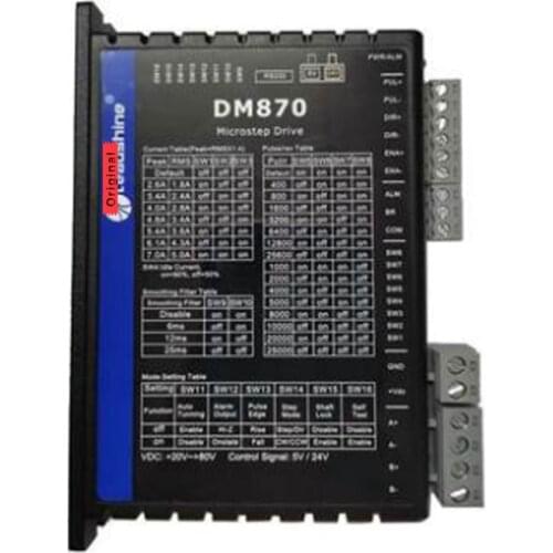Leadshine DM870 Digital Two-Phase Stepper Driver Pulse Voltage 5-24V Suitable For 86 Stepper Motor