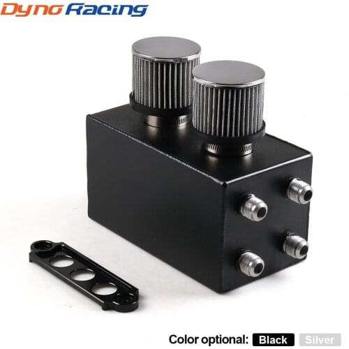Racing Oil Catch Can Breather Tank for Honda Civic Integra EK EG DC With AN10 fittings