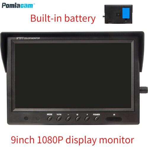S90H 9 inch color TFT LCD Screen 1080P Display screen accessories for underwater camera fishing camera WP90 WP70 WP9600