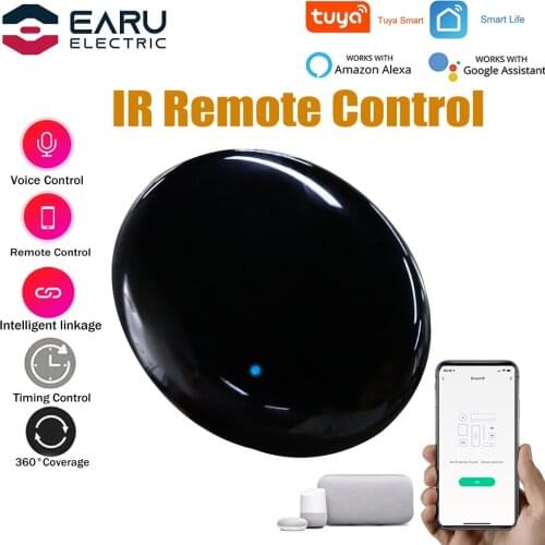 IR Remote Control Smart wifi Universal Infrared Tuya for smart home Control for TV DVD AUD AC Works with Amz Alexa Google Home