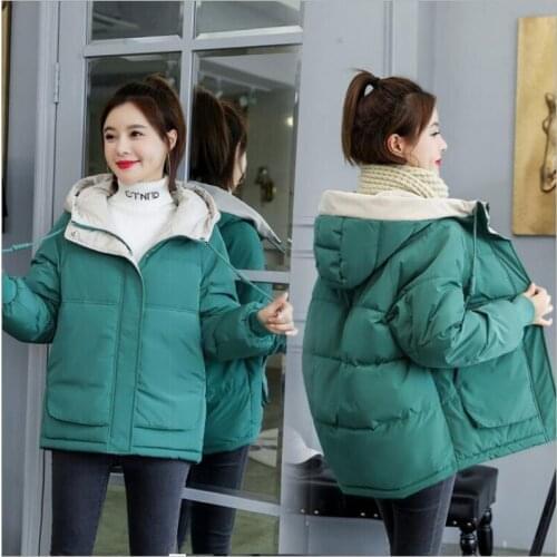Women Winter Jacket Hooded Warm Thicken Cotton Padded Women Winter Coat Female Parka Casaco Feminina Inverno Z123