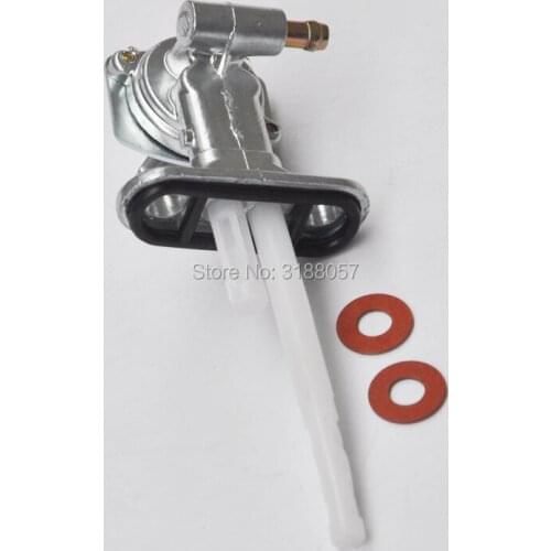 2xGas Fuel Tap Switch Valve Tank Petcock For 50cc 90cc 110cc 125cc Pit Dirt Bike