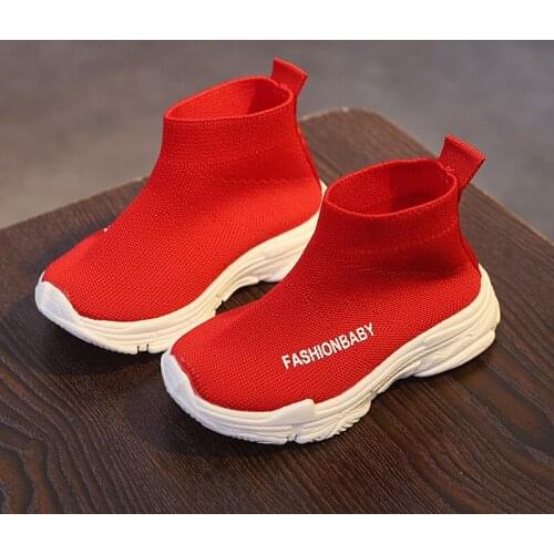 Ainyfu Kids Sneakers Childrens Soft Shoes 2020 Girls Boys Shoes Lightweight Mesh Breathable Socks Shoes Sneaker For Baby B896