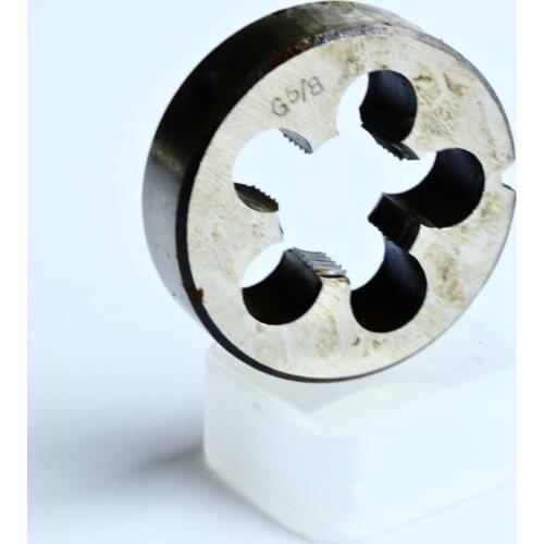 Free shipping of 1PC 9Sicr made American standard UNC 5/8"-11/12/14/16/18/20/24/27/28/32/36/40TPI manual die for DIY threading