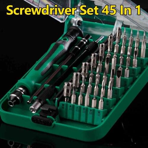 Free Shipping Design Patents Magnetic Screwdriver Set 45 In 1 Set Precision Screw Driver Tools 9002 / 9001