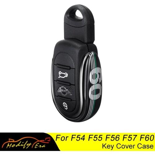 Car Styling Key Case Cover Shell Chain Union Jack Decoration for BMW Mini Cooper S JCW One D F54 F55 F56 F57 F60 Car Accessories