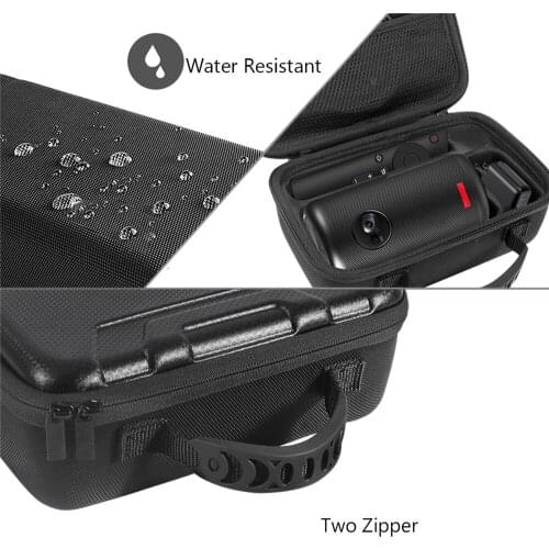 Waterproof Carrying Case for Nebula Capsule II Smart Mini Projector Large Capacity Storage Bag Cover Portable Protective Handbag