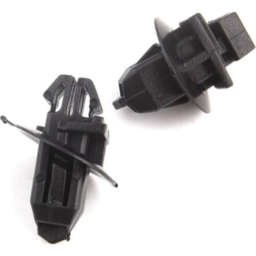 50pcs Nylon Fender Moulding Nylon Clip Retainer Fastener 75393-60030 Car Clips Auto Parts Accessories